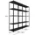 Proregal Mega Deal 2x Schraubregal Haldor HxBxT 180x90x40cm Fachlast 100 kg Schwarz