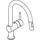 Grohe Minta Einhand-Spültischbatterie, C-Auslauf, mit herausziehbarer Spülbrause, 32321GN2