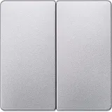 Siemens Serienschalter Delta Aluminium (Metallic) 5TG6245