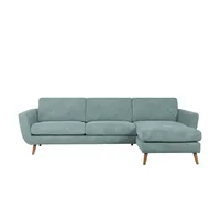 SOHO Ecksofa  Smilla , blau , Maße (cm): B: 274 H: 85 T: 156.0