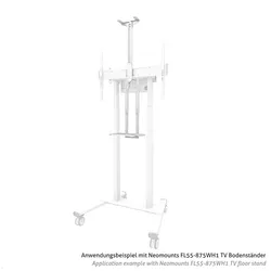 Neomounts MOVE lift AFL-875WH1 Videobar / Multimedia Halterung für Logitech Rally Bar, weiß