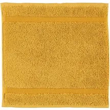 Rhomtuft Handtuch 30 x 30 cm gelb