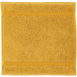 Rhomtuft Handtuch 30 x 30 cm gelb