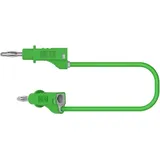 ELECTRO PJP 2117-CD1-200V Messleitung Bananenstecker Bananenstecker 2.00 m Grün 1 St.