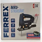 Ferrex 20v Li-Ion Akku Stichsäge, ohne Akku und Ladegerät
