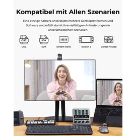 OBSBOT Tiny 3 Lite Schwarz