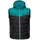 Iguana Odel Weste - Black / Everglade - M