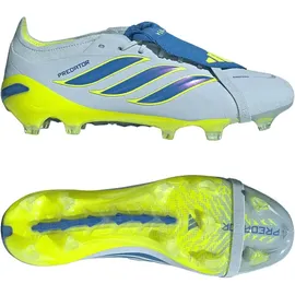 adidas Predator Elite FG Herren Silber/Blau 48 2/3
