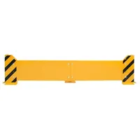 Schulte Lagertechnik Rammschutzwand für Doppelregale, 400 mm schwarz/gelb Doppelregal - Artikel: 7830493482
