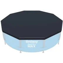 BESTWAY Pool-Abdeckplane Flowclear grau 305 cm