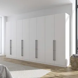 Rauch Wäscheschrank AVOLA 360 x 229 x 54 cm Weiß/Schwarz