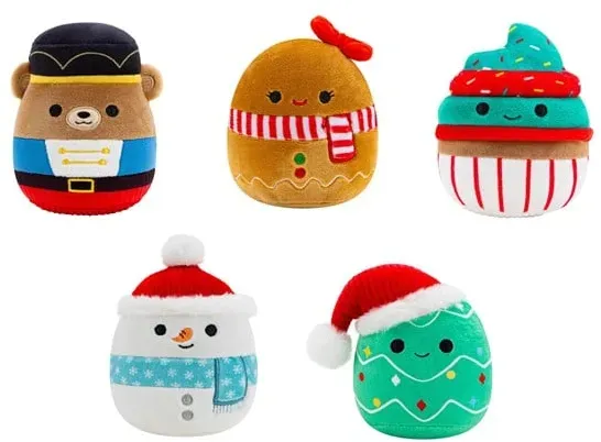 Squishmallows Single Squeaky Plush Dog Toy 9cm Hol