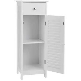 VASAGLE Badschrank BBC43WT weiß 32,0 x 30,0 x 87,0 cm