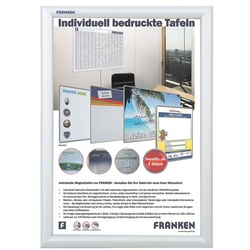 Franken Feuerfester Wechselrahmen »BS1802« silber, 32.8x45.1x1.2 cm