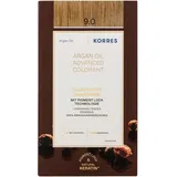 Korres Arganöl Haarcoloration 9.0 very light blonde 150 ml