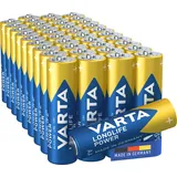 Varta Longlife Power AA 40 Stück