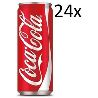 24x Coke Cola Dose Cola 330 ml Italian alkoholfreies Getränk