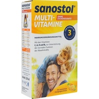 Sanostol Multi-Vitamine Saft ohne Zuckerzusatz 230 ml