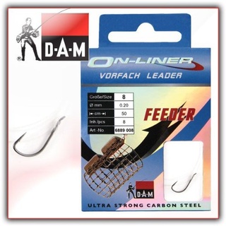 DAM Onliner gebundene Haken Feeder Gr.10