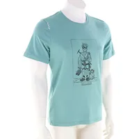 Chillaz Homo Mons Ascendere Herren T-Shirt-Hell-Blau-S
