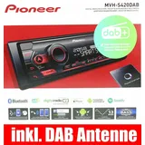 Pioneer MVH-S420DAB Autoradio inkl. DAB Antenne