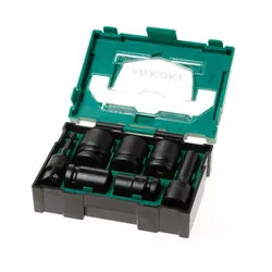 Hikoki Steckdosen-Set 7-teilig Steckdosen-Box 2.0