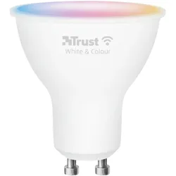 Trust 71279, Intelligentes Leuchtmittel, WLAN, Weiß, LED, GU10, Punkt