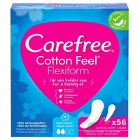 CAREFREE Slip-Einlage Cotton Feel Flexiform Frischeduft 280 St. (5x 56er-Pack)