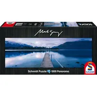 Schmidt Spiele 59291 Lake Wakatipu, New Zealand, Panoramapuzzle,