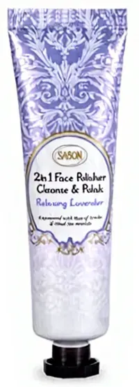 Sabon Zwei-in-Eins Gesichtspeeling Lavendel 60ml