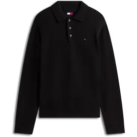 Tommy Hilfiger Polokragenpullover Schwarz L