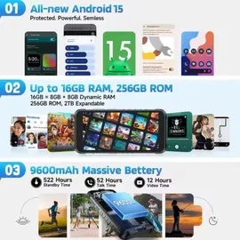 Ulefone RugKing 8 GB RAM 128 GB