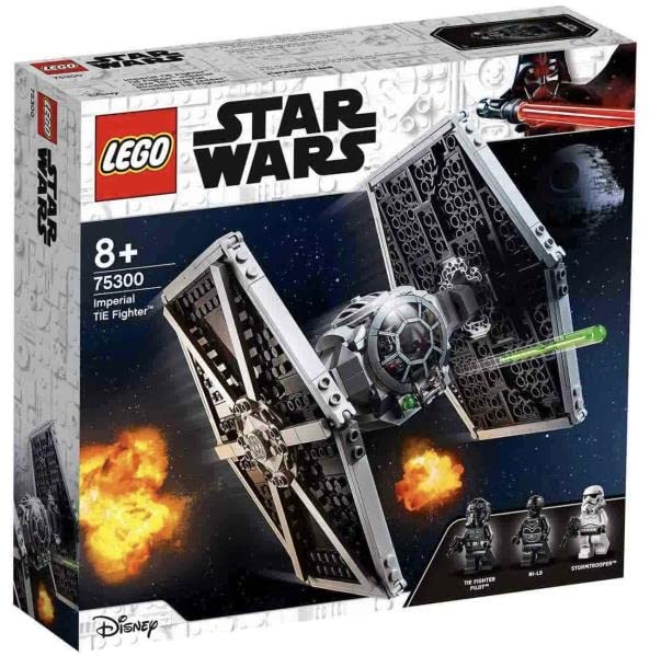 LEGO 75300 Star Wars Imperial TIE Fighter Spielzeug mit Sturmtruppler und Piloten als Minifiguren aus der Skywalker Saga