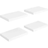 vidaXL Wandregal 40 x 23 x 3,8 cm Weiß