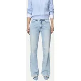 MAC Dream Wide Leg Jeans in Hellblau-D36 / L32