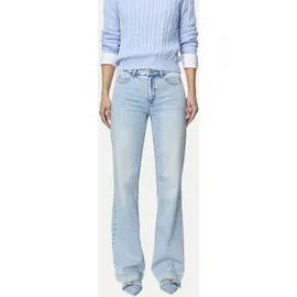 MAC Dream Wide Leg Jeans in Hellblau-D36 / L32