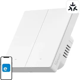 Sonoff M5-2C-86W Matter smart wall switch (2-Kanal)