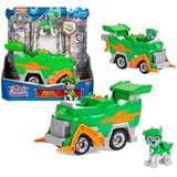 Paw Patrol Fahrzeuge Rescue Knights Deluxe Autos mit Spiel-Figuren, Figur:Rocky