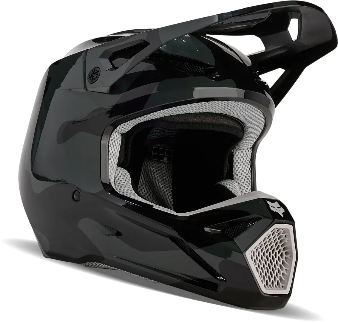 FOX V1 Bnkr MIPS 2023 Motocross Helm, schwarz, Größe 2XL