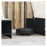 vidaXL Sonnenschirmständer mit Rollen für Ø38/48 mm Mast 27 kg Rund