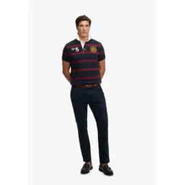 Superdry Double Emblem Rugby blau M