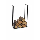 Feuer-Anker Brennholzregal Holzregal verschiedene Größen Schwarz