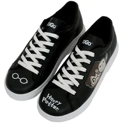 Sneaker DOGO "Damen Ace Sneakers Damen Sneaker Vegan Damen Sneaker / Female", Damen, Gr. 41, Normalschaft, gelb (schwarz, gelb), Lederimitat, Schuhe, Vegan