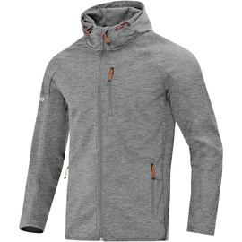 Jako Softshelljacke Light grau meliert L
