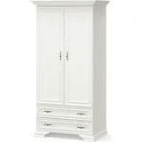 nabbi Zweitürig Kleiderschrank Igins W-2D2DRW - Kiefer Andersen - Naturbelassen