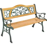 Tectake Kathi 124 x 60 x 83 cm braun