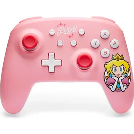 PowerA Enhanced Wireless Controller Princess Peach Pink für Nintendo Switch