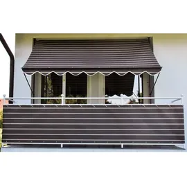 Angerer Klemmmarkise Exklusiv 400 cm dunkelbraun