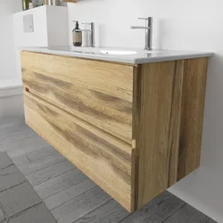 Megabad Lodge Waschtischunterschrank 116 cm mit 2 Auszügen für Waschtisch von Villeroy & Boch Venticello HMW12056003KEITC120 mit Käuferschutz. Online bestellen bei, Badmöbel,