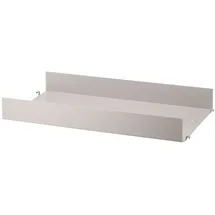 String Fachboden Metall 58 x 30 cm beige